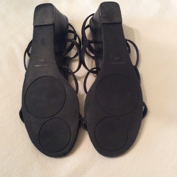 NEW YORK TRANSIT Tribal Wedge Strappy Sandal 6 - Picture 5 of 8